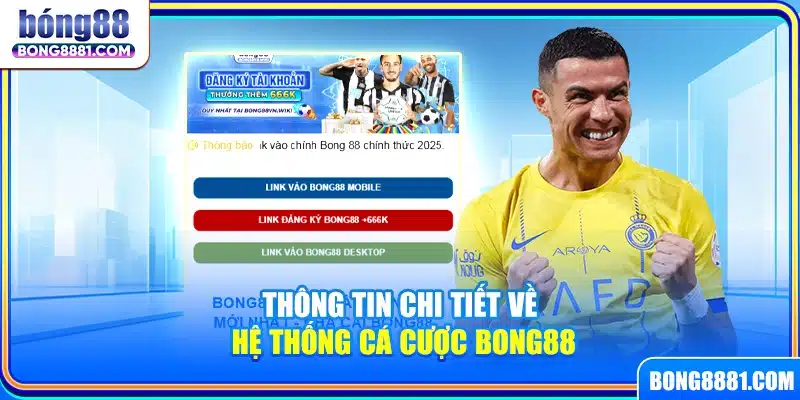 Thông tin chi tiết về hệ thống cá cược Bong88